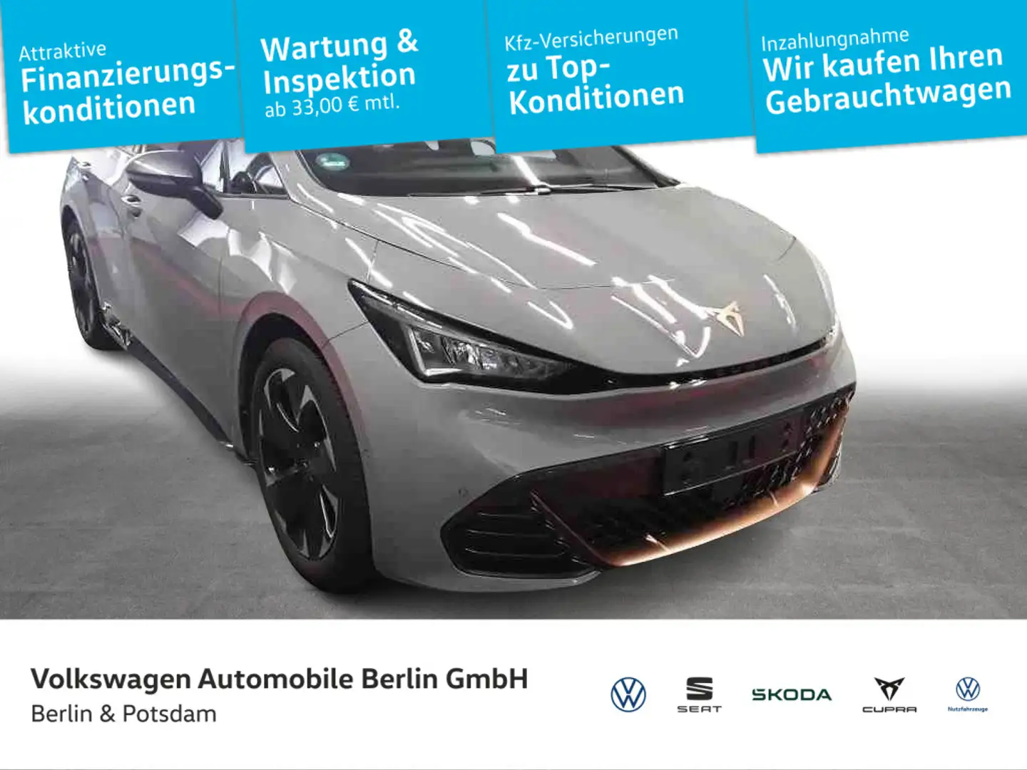 CUPRA Born NAVI 58kWh KAMERA LED Grau - 1