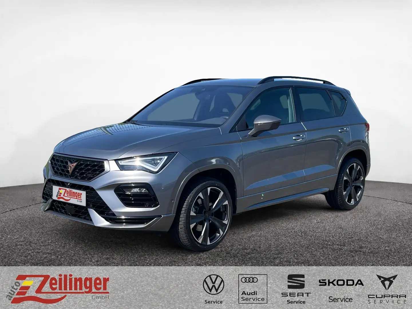 CUPRA Ateca TSI DSG|5-J-GAR|AHK|eHECK|NAVI|ACC|KAMERA Gris - 1
