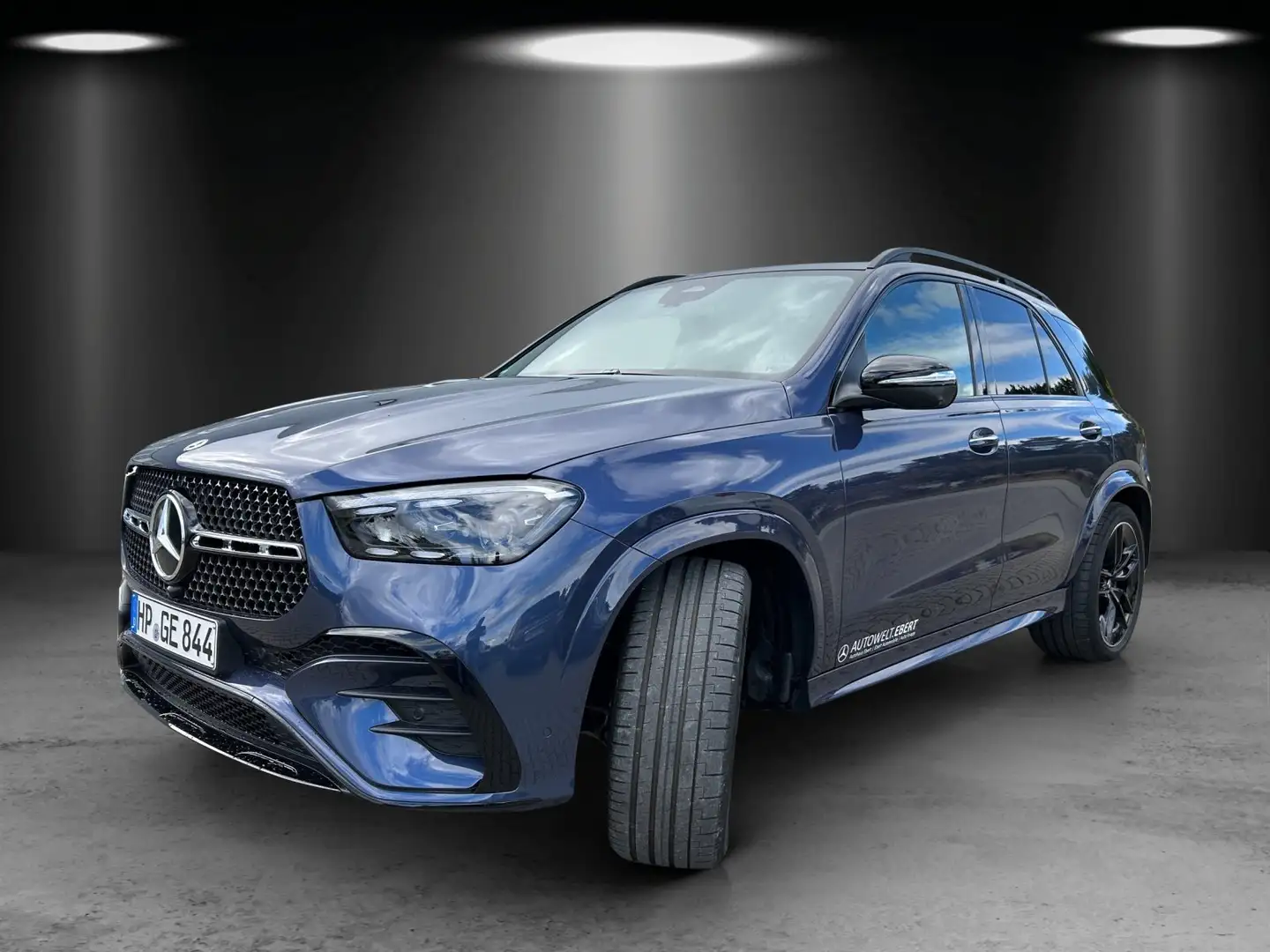 Mercedes-Benz GLE 300 d 4MATIC AMG 360° PANO 22" MULTIBEAM Bleu - 1