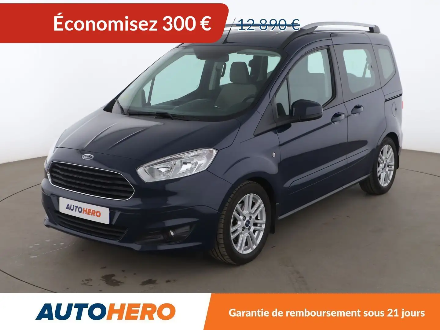 Ford Tourneo Courier 1.5 TDCi Titanium Azul - 1