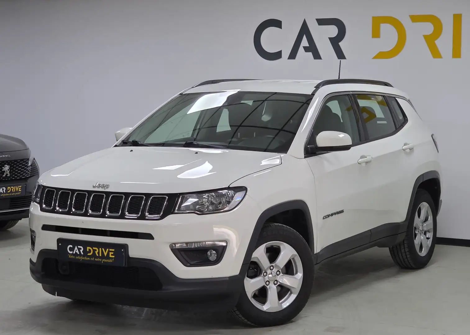 Jeep Compass 1.4 i CAMERA AR/CAPTEUR/CARPLAY/LINE ASSIST Blanc - 1