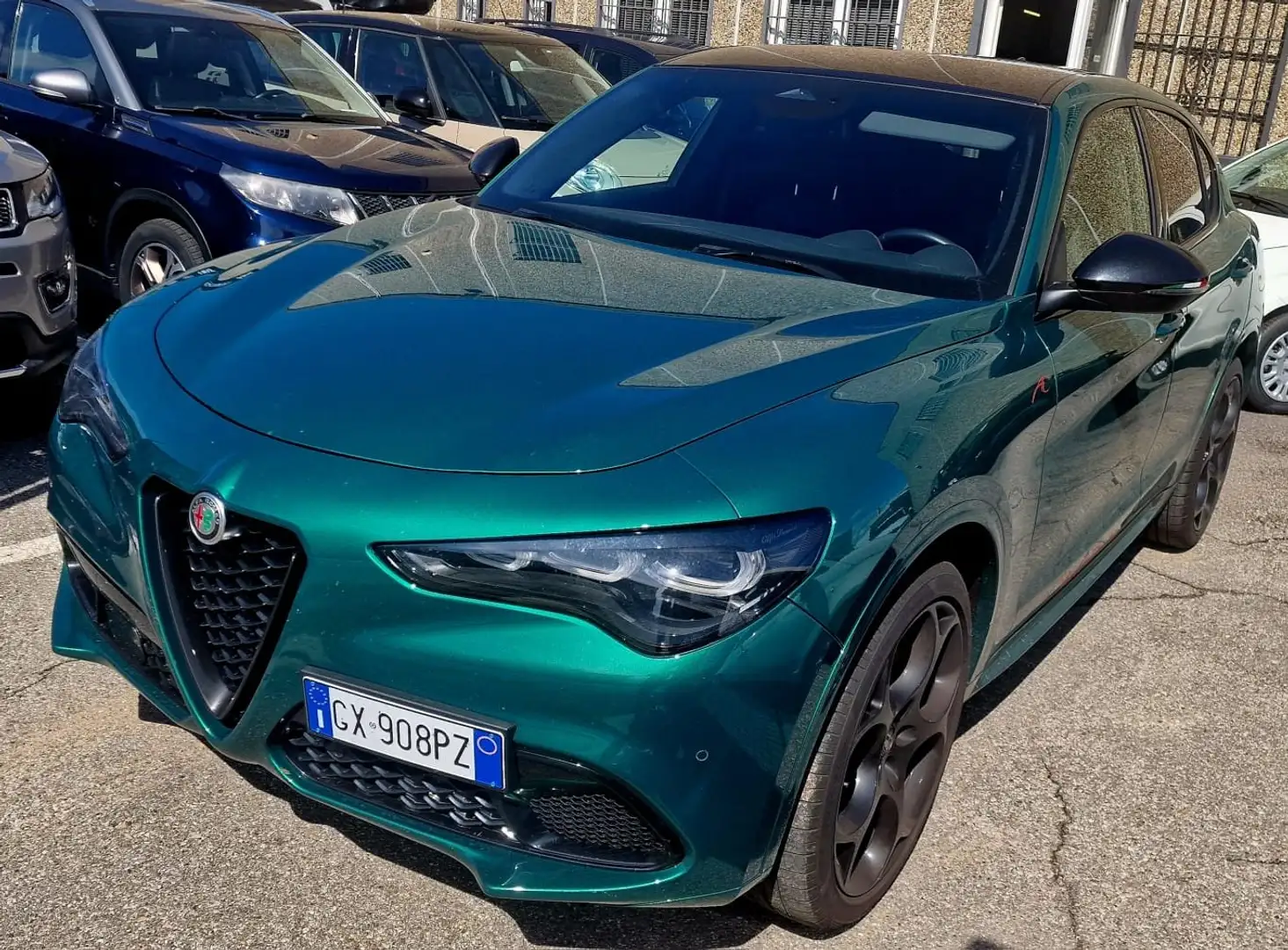 Alfa Romeo Stelvio 2.2 t TRIBUTO ITALIANO- Q4 AT8 210cv Auto Verde - 1
