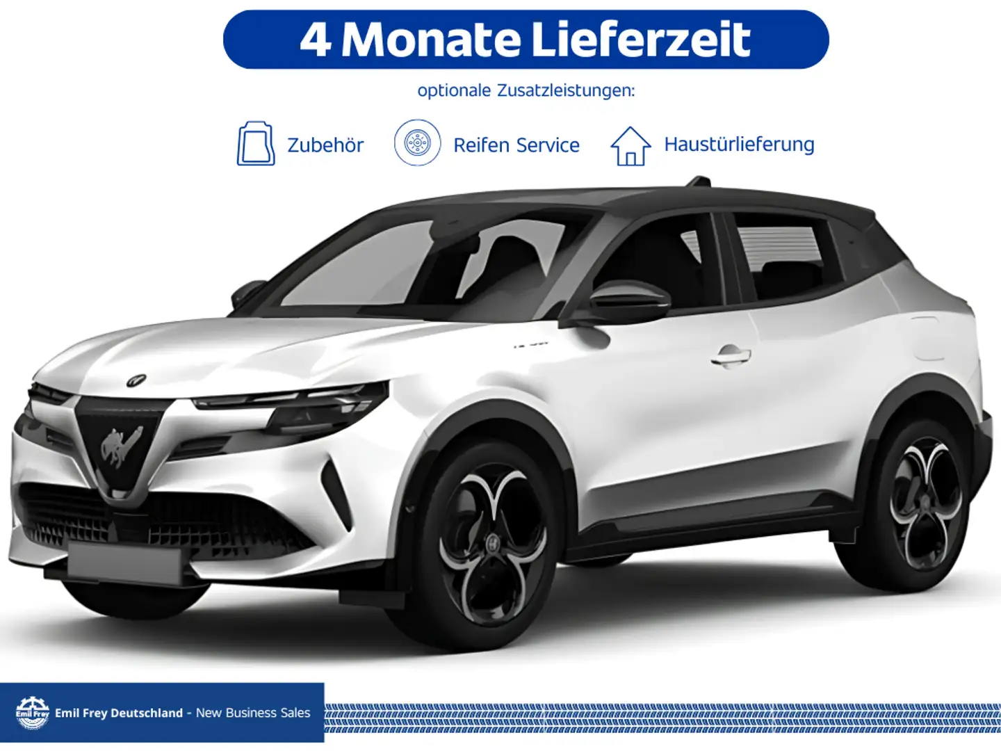 Alfa Romeo Junior !Speciale! 1,2L 136PS | Italienischen Flair für Pr Weiß - 1