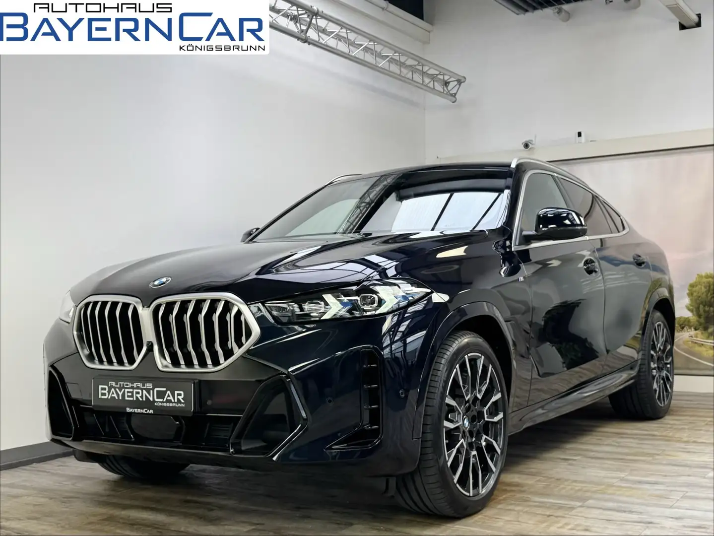 BMW X6 xDr40i M Sport Luftfeder AHK Sitzlüft ACC Sky Schwarz - 1