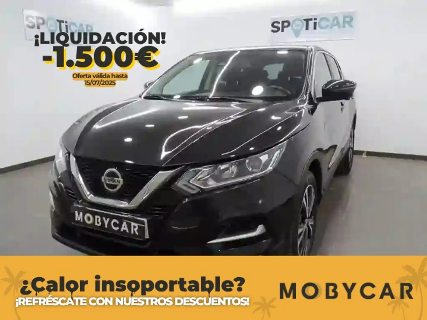 Nissan Qashqai 1.5dCi N-Connecta 4x2 85kW Noir - 1