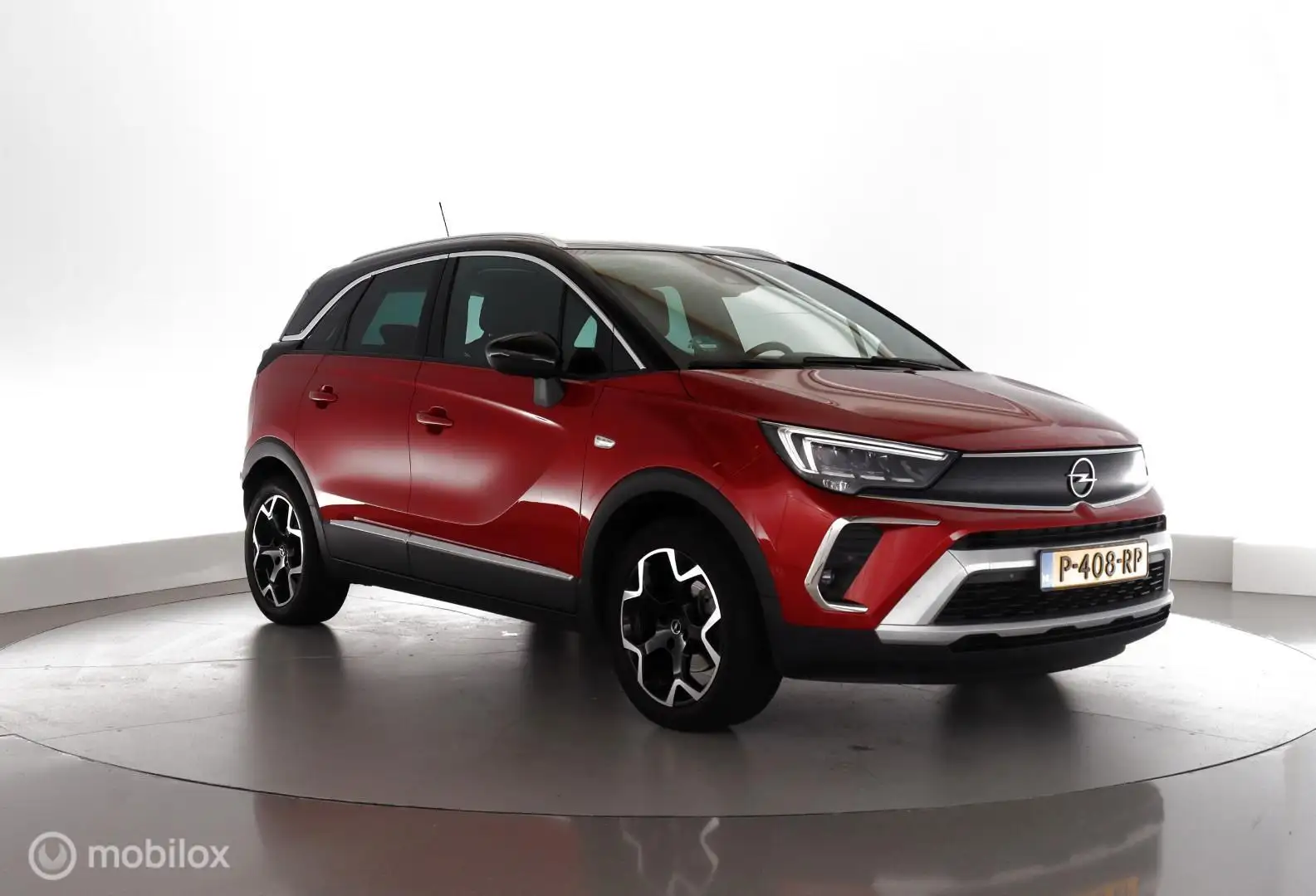 Opel Crossland X 1.2 130PK Ultimate trekhaak|led|leer|cam360|nav|da Rood - 2