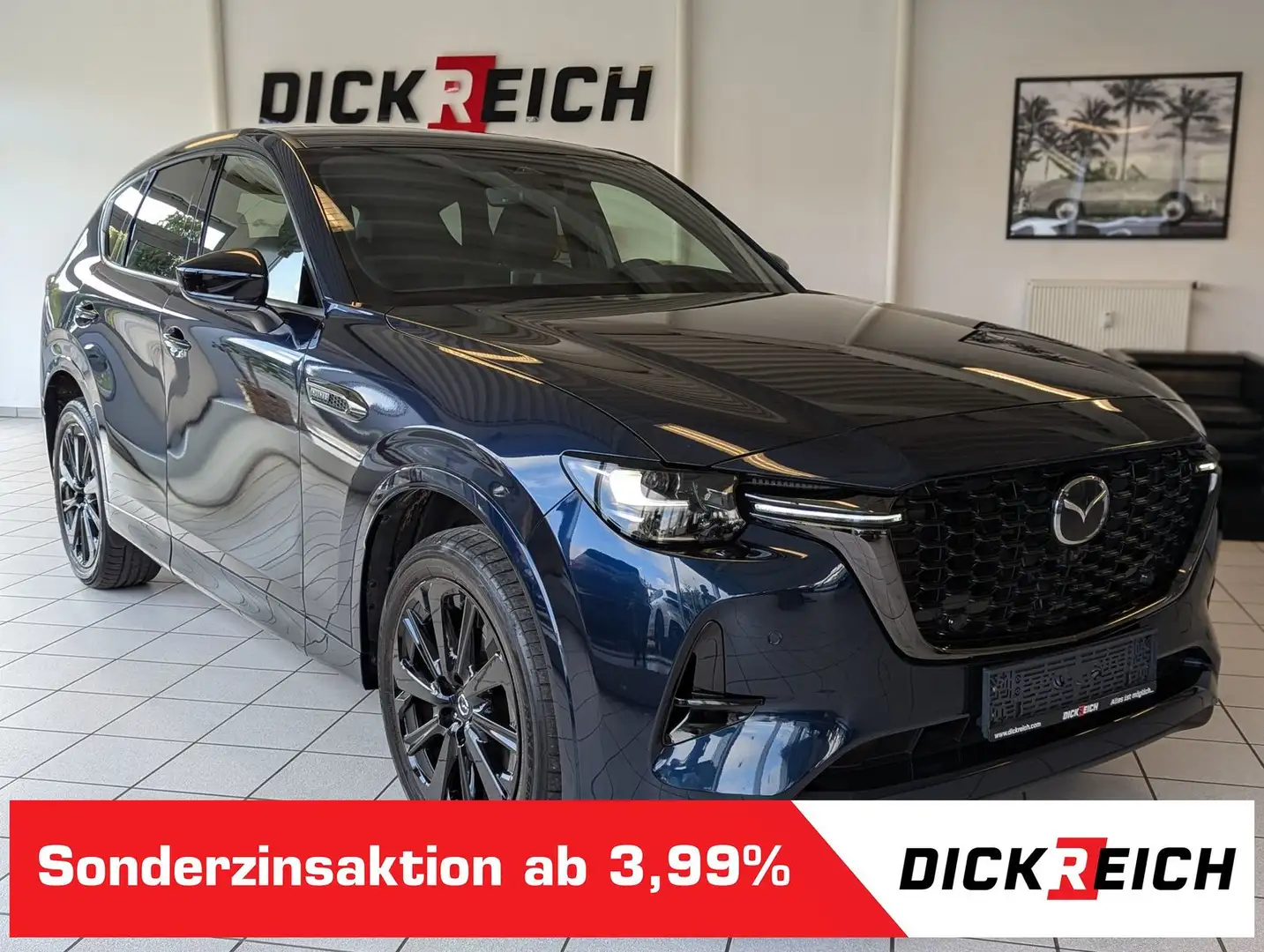 Mazda CX-60 e-SKYACTIV-D 254 HOMURA AWD HUD Bose Blau - 1