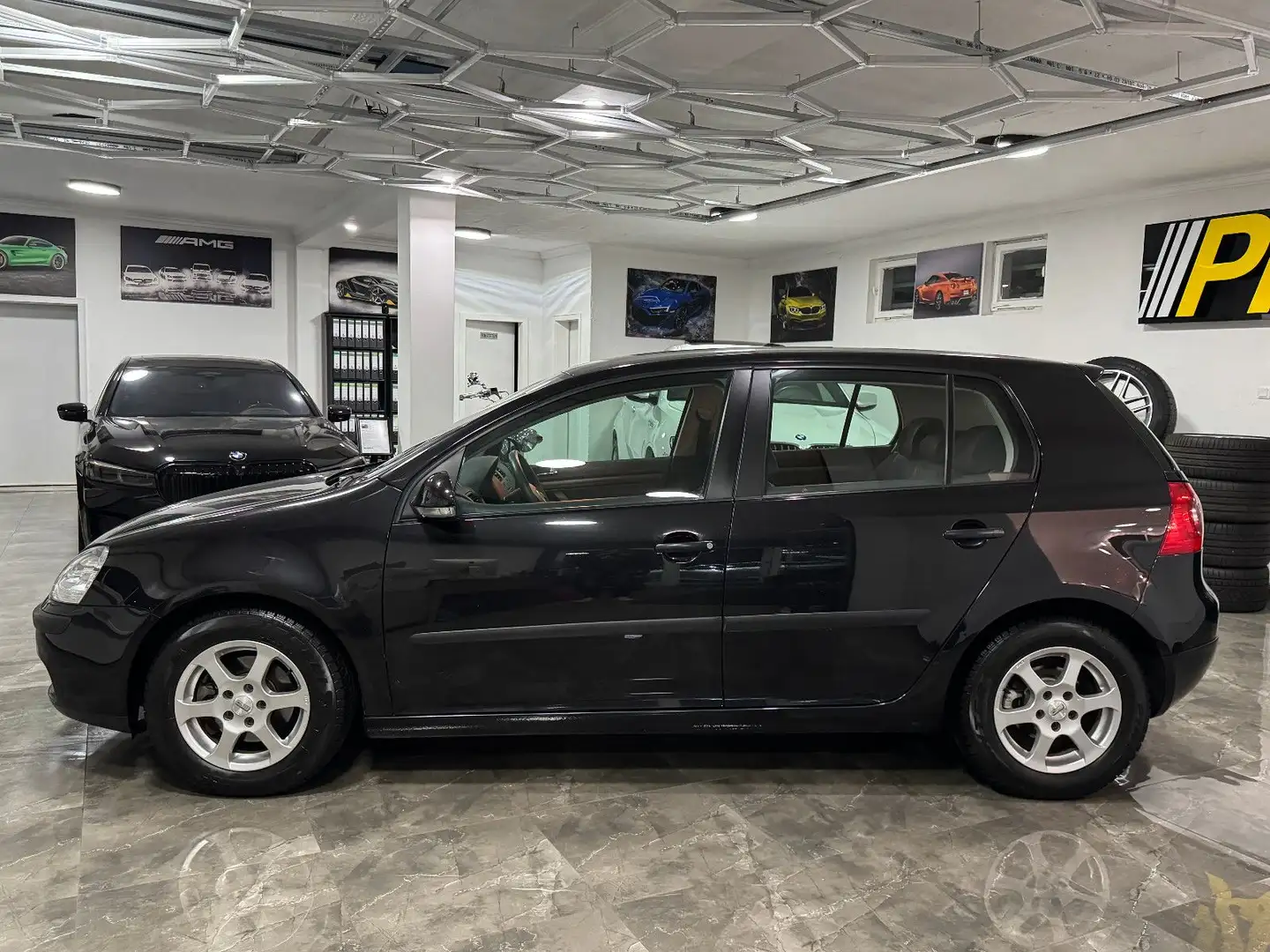 Volkswagen Golf V 1.4 Lim. Trendline / 46TKM Klimaanlage Negro - 2