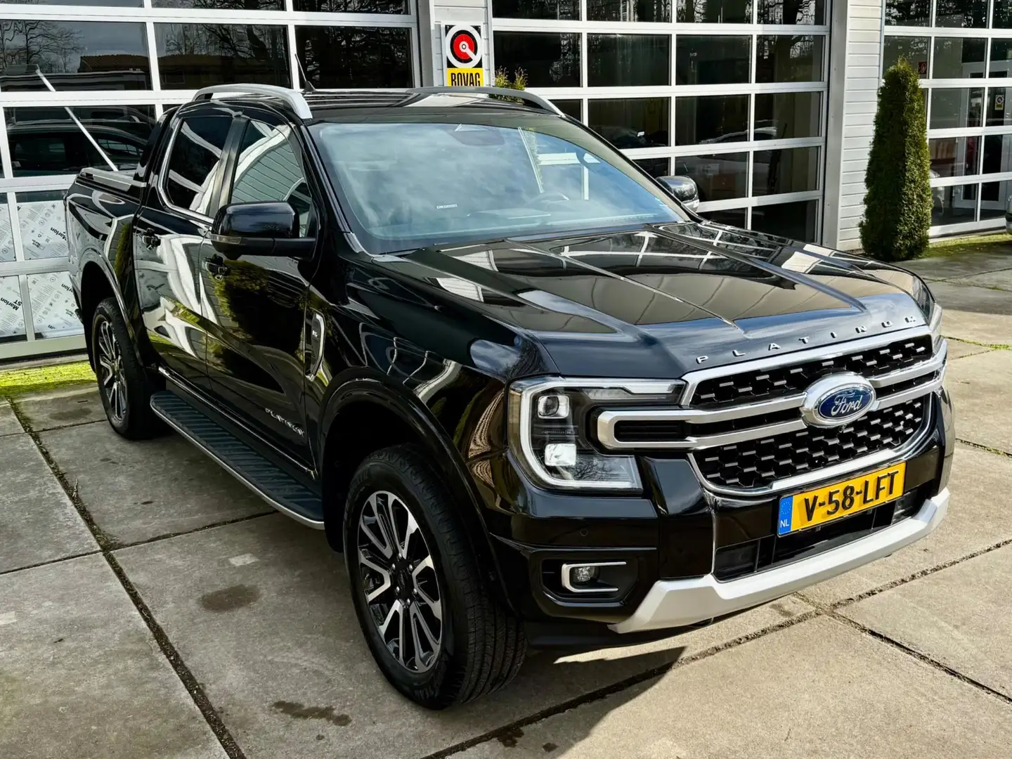 Ford Ranger 3.0 V6 Platinum|4x4|Tr.haak (3.500kg) Nw Model Noir - 1
