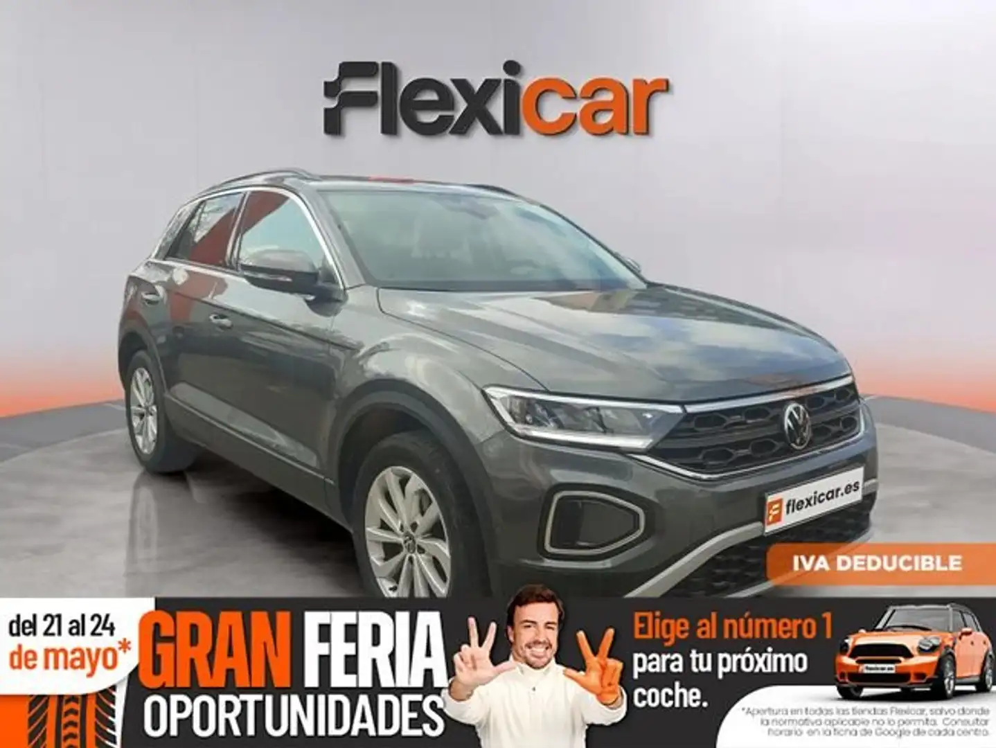 Volkswagen T-Roc 2.0TDI Advance Gris - 1