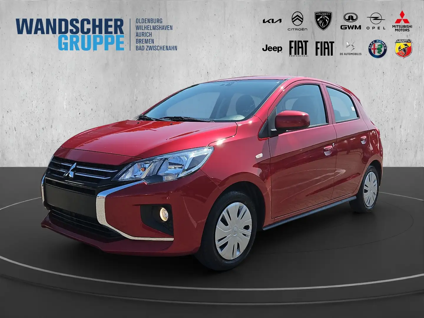 Mitsubishi Space Star 1.2 Select DAB + Licht / Regensensor + Rosso - 1