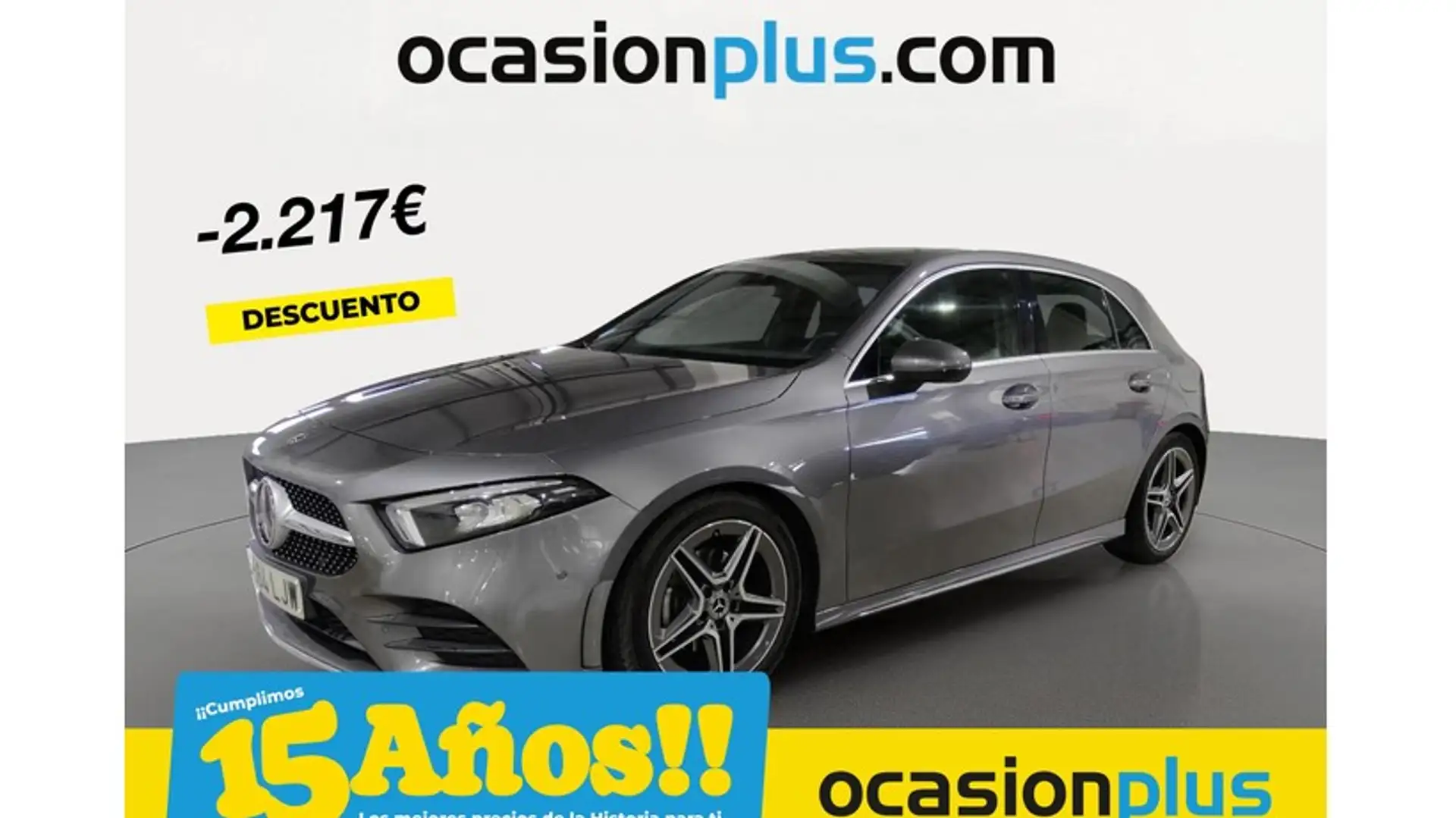 Mercedes-Benz A 200 200d 8G-DCT Gris - 1