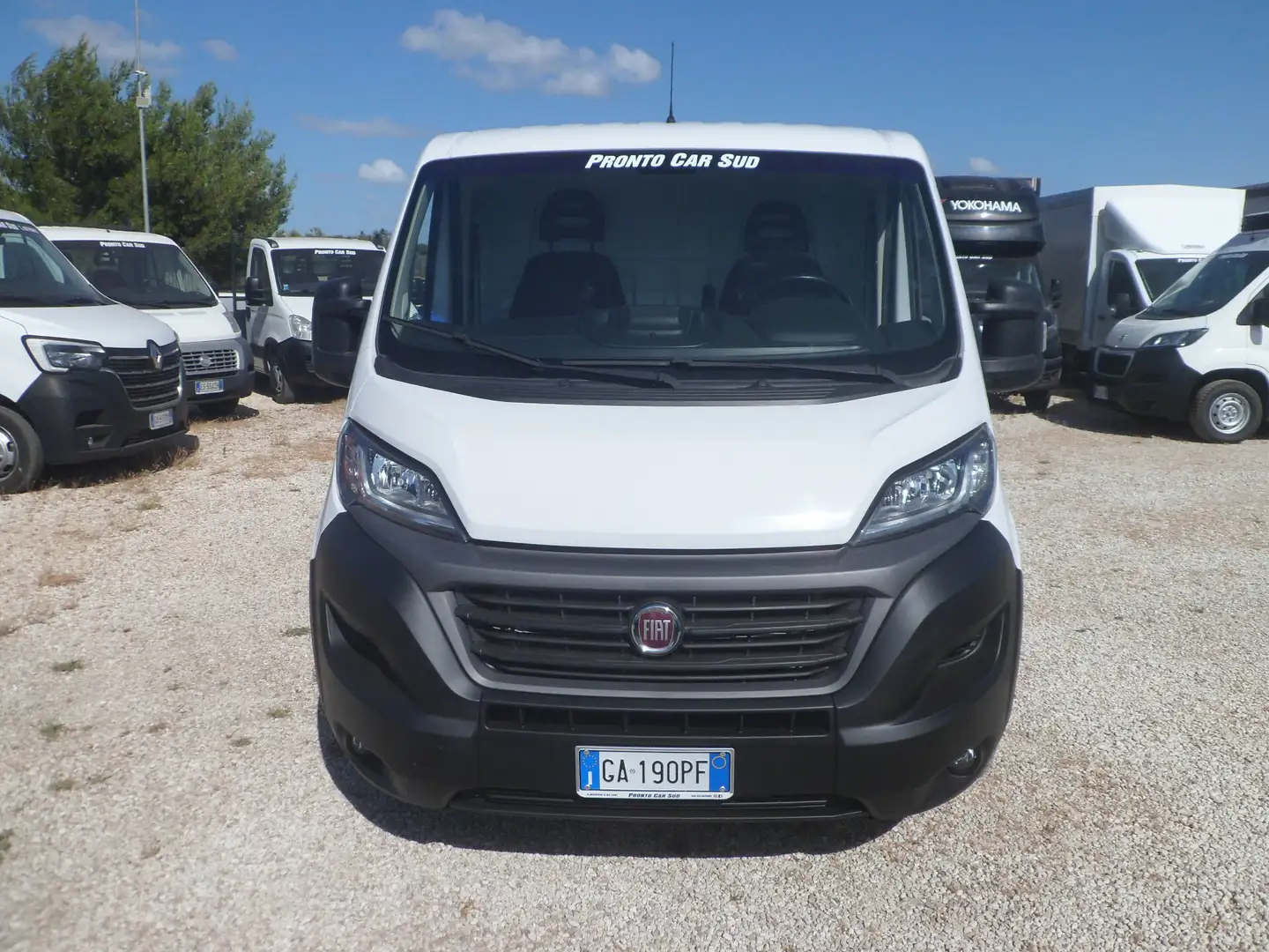 Fiat Ducato furgone tetto basso Weiß - 2