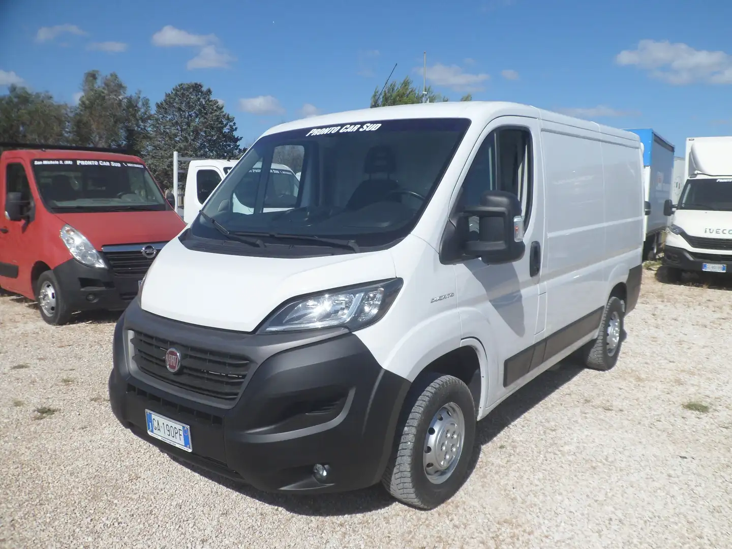 Fiat Ducato furgone tetto basso Weiß - 1