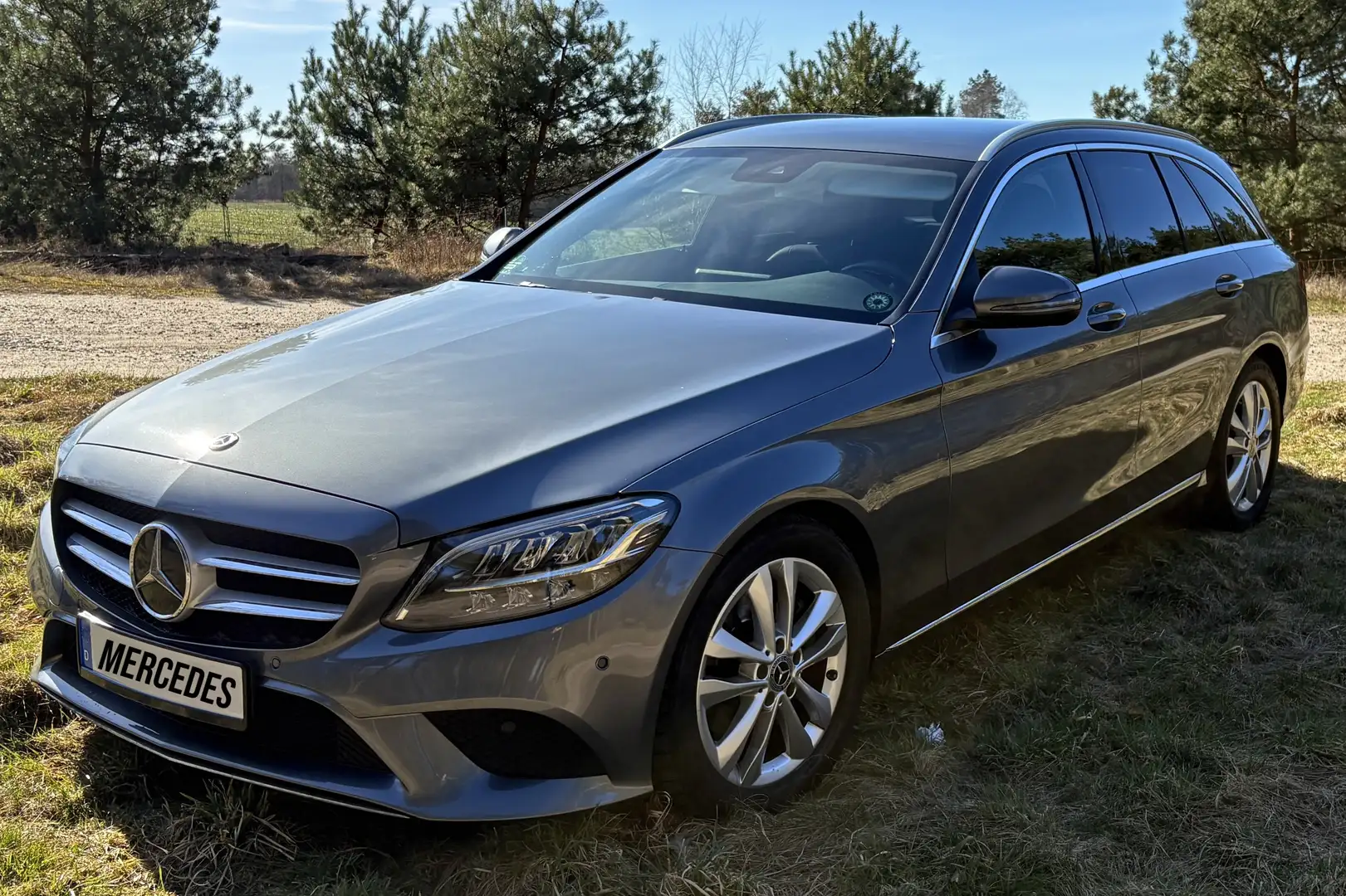 Mercedes-Benz C 220 C-Klasse T-Modell Diesel d T 9G-TRONIC Avantgarde Grau - 1