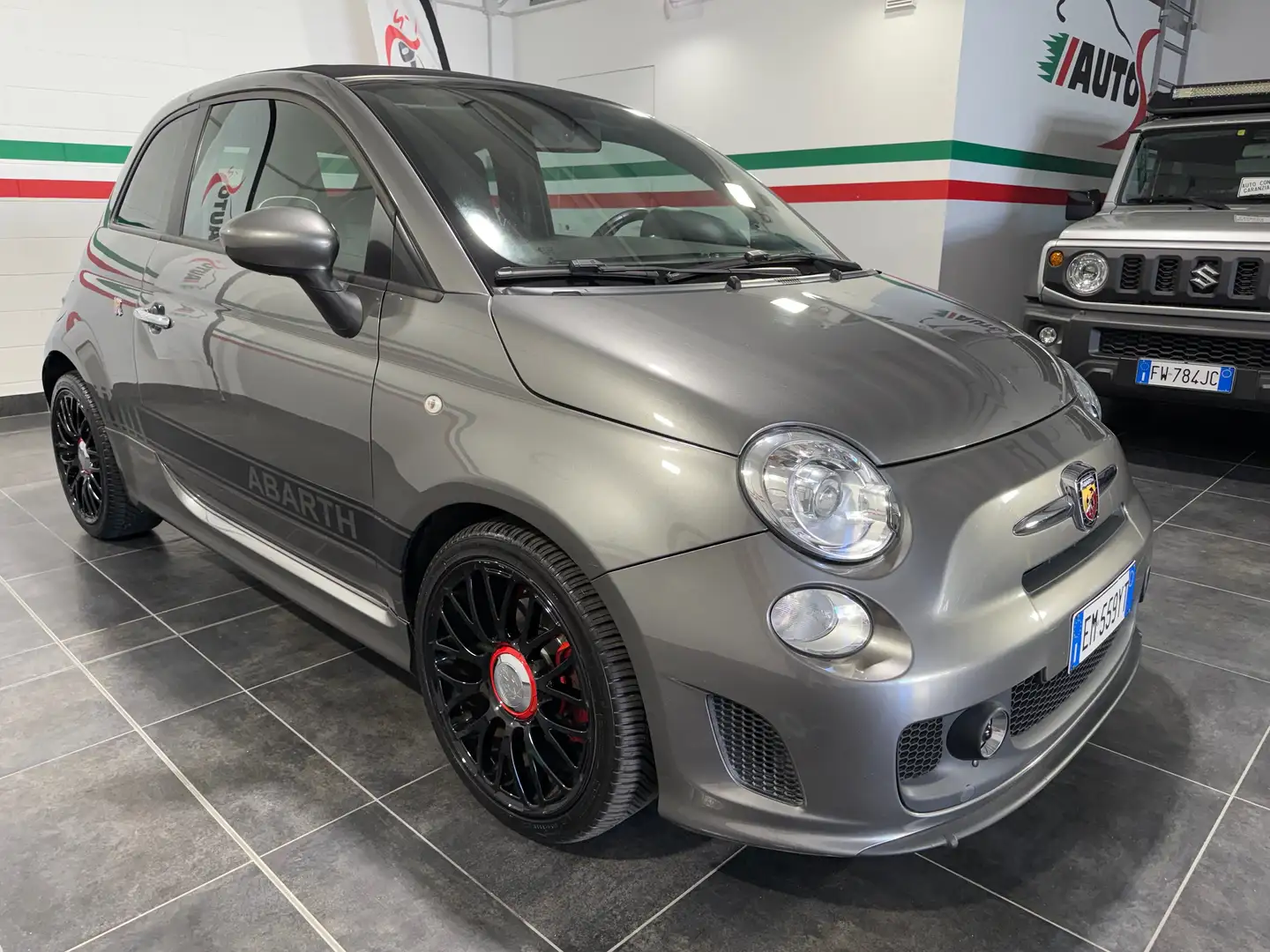 Abarth 500C AUTOMATICA FRIZIONE NUOVA DISTRUZIONE OK Grigio - 2