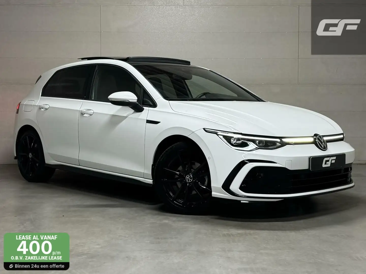 Volkswagen Golf 1.5 eTSI 3x R-Line Pano Carplay Sfeer ACC NAP Weiß - 1