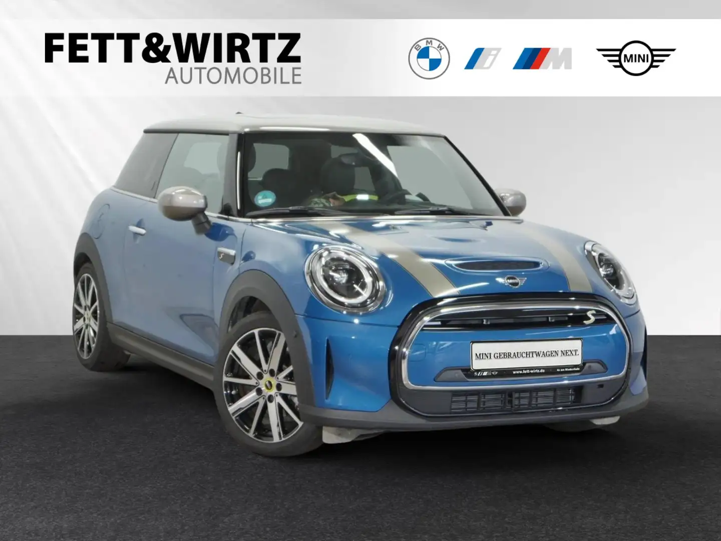 MINI Cooper SE Lr. 292,- br. o.Anz. 48Mon/5`Km p.A. Bleu - 1