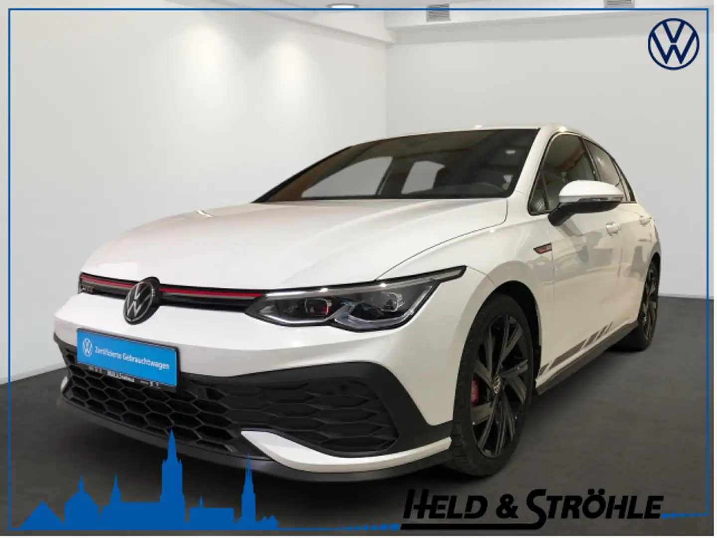 Volkswagen Golf GTI Clubsport 2.0 TSI DSG LED+ NAV ACC 18" Weiß - 1