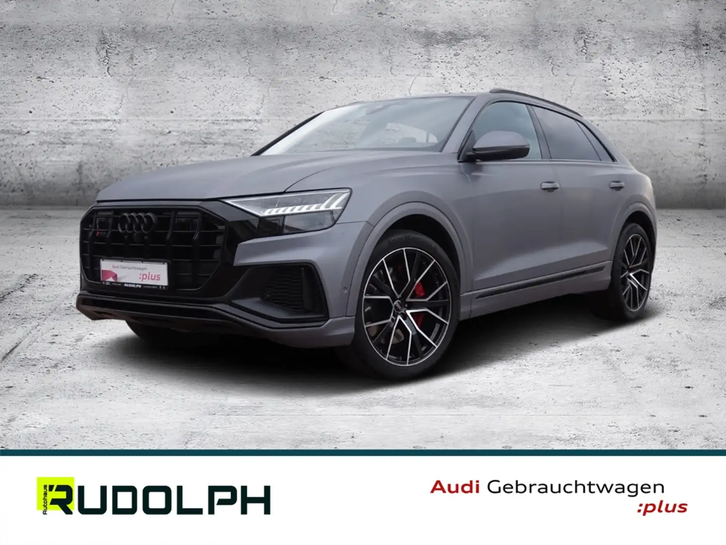 Audi SQ8 4.0 TFSI MATRIX StandHZG PANO 360 B&O LEDER Negro - 1
