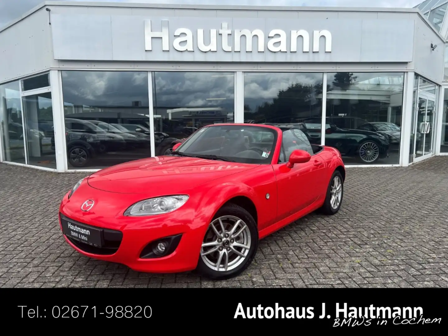 Mazda MX-5 1.8 Center-Line +2.HAND+BOSE+LM+ALLWETTER+ Rouge - 1