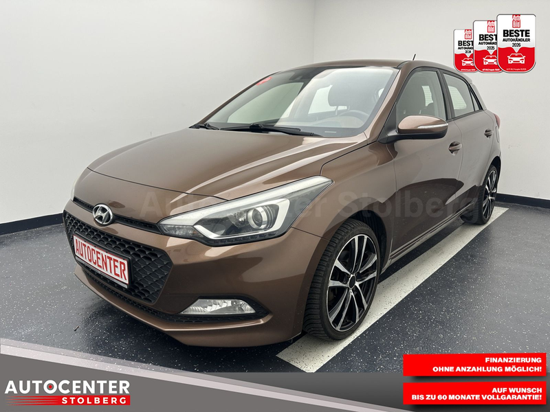 Hyundai i20 blue Trend "1 HAND-NAVI-CAM-MULTI-SITZH-ALU"