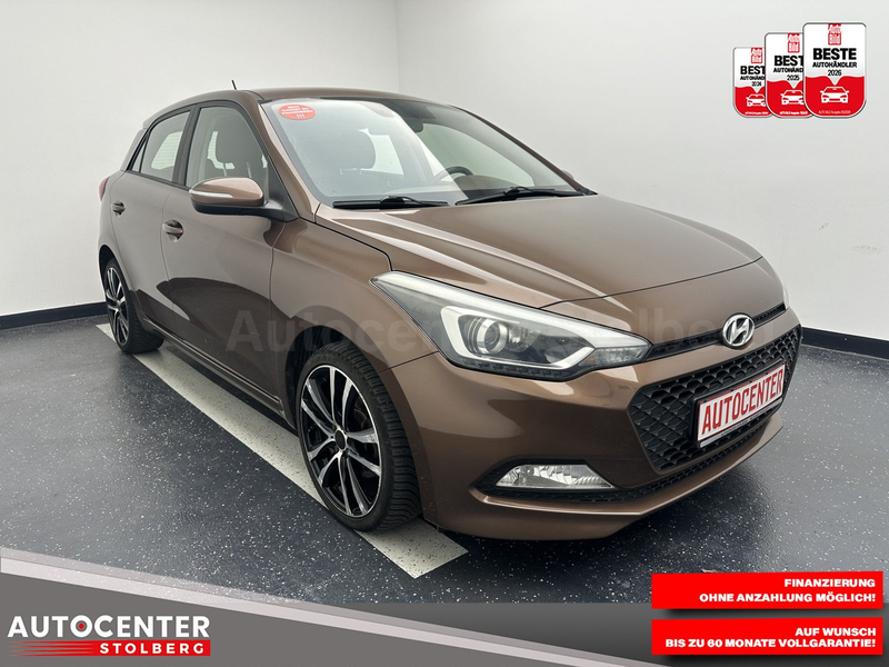 Hyundai i20 blue Trend "1 HAND-NAVI-CAM-MULTI-SITZH-ALU" — photo 2