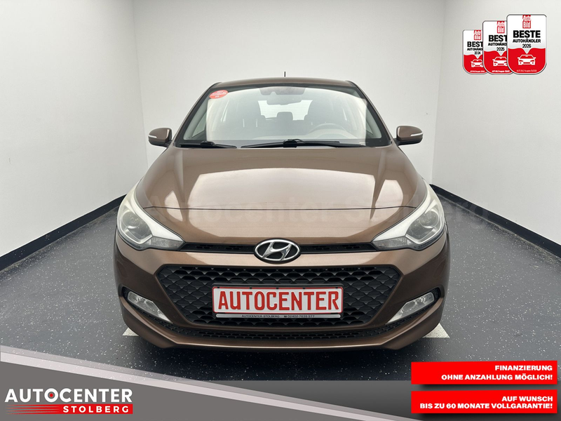 Hyundai i20 blue Trend "1 HAND-NAVI-CAM-MULTI-SITZH-ALU" — photo 3