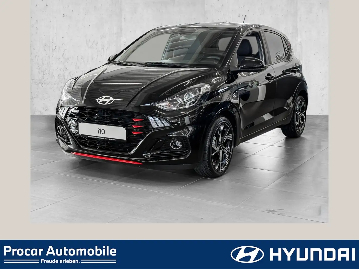 Hyundai i10 N LINE 1.0 T-GDI (90 PS) RFK, NAVI Noir - 1