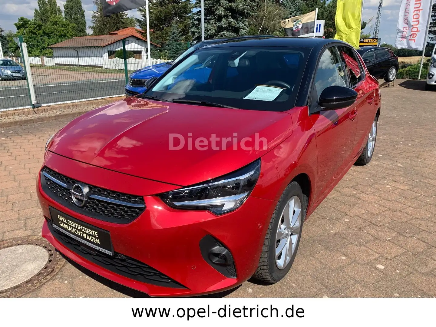 Opel Corsa F Elegance LED,PDC,SHZ,Kamera,Navi Rot - 1