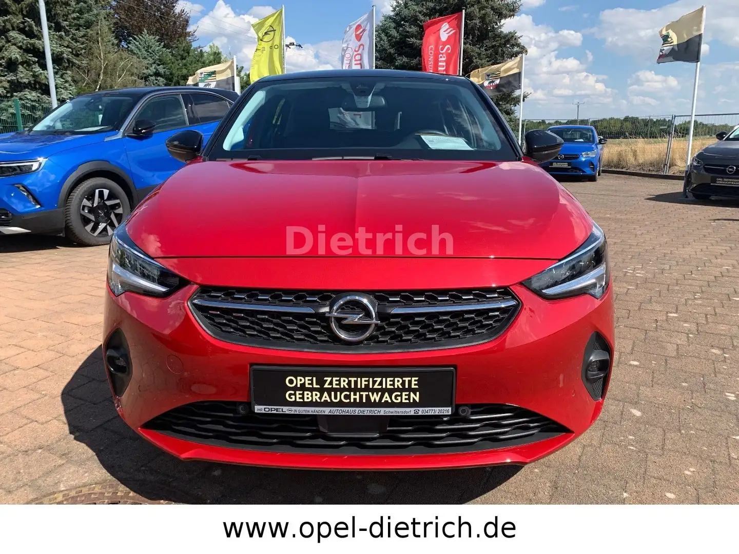 Opel Corsa F Elegance LED,PDC,SHZ,Kamera,Navi Rot - 2