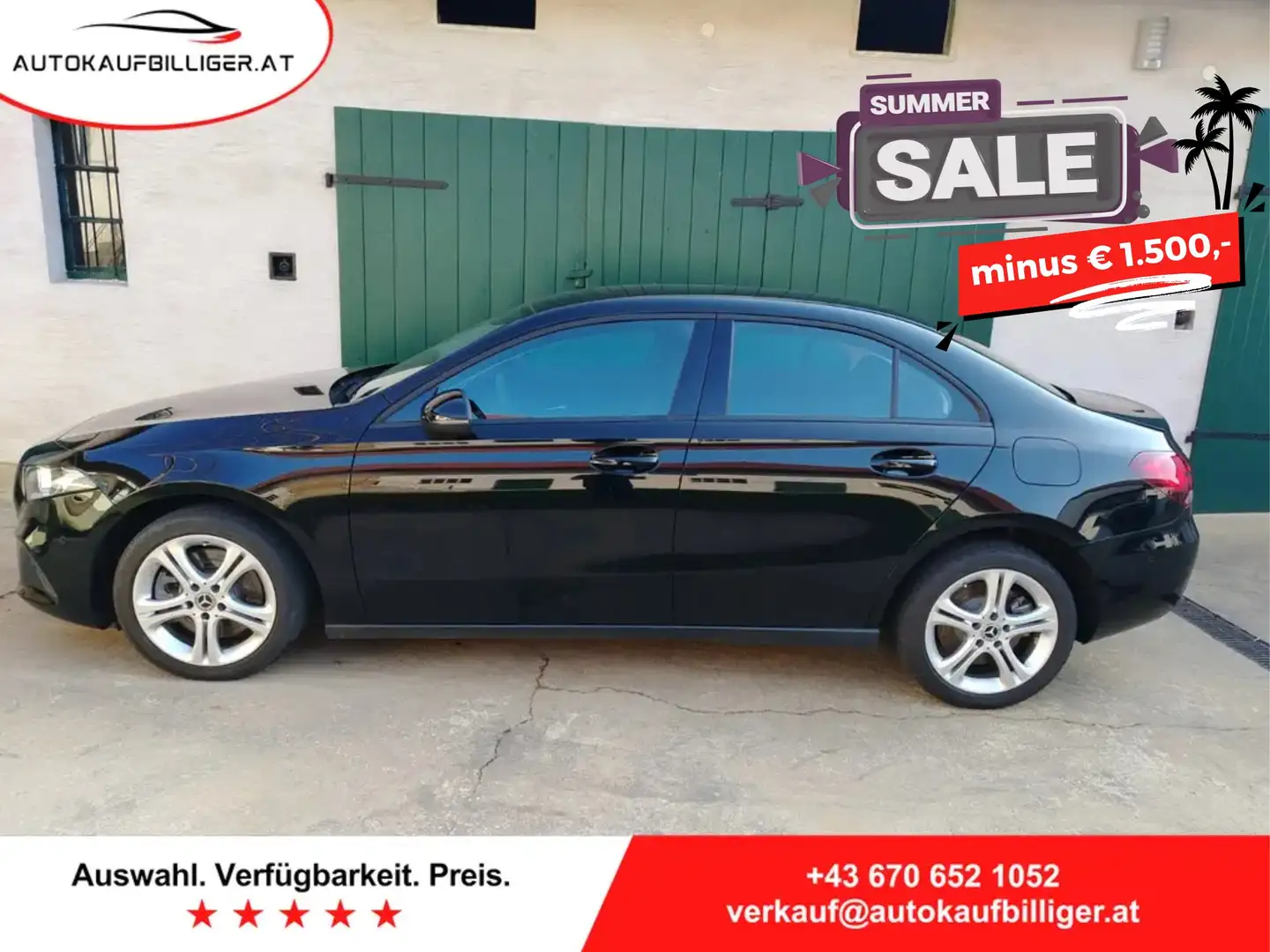 Mercedes-Benz A 250 e PHEV Plug-In Business Limousine *SUMMER SALE* Schwarz - 1