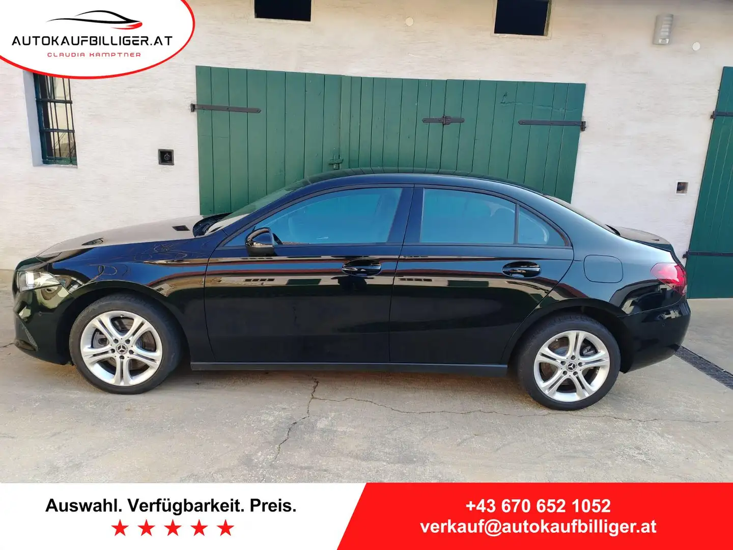 Mercedes-Benz A 250 e PHEV Plug-In Business Limousine Schwarz - 1