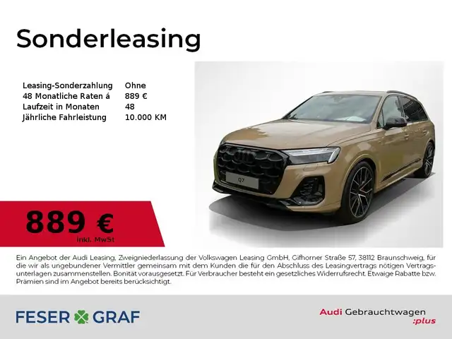 Audi Q7 SUV S line 60 TFSI e quattro 360(490) kW(PS)