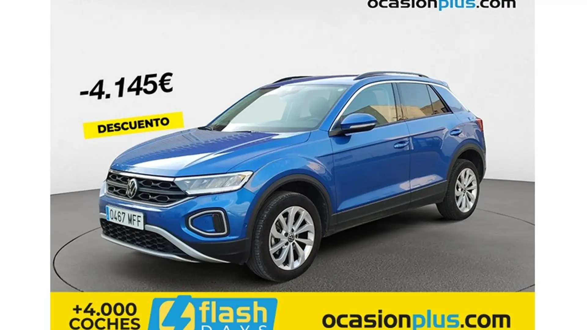Volkswagen T-Roc 1.5 TSI Life DSG7 Azul - 1