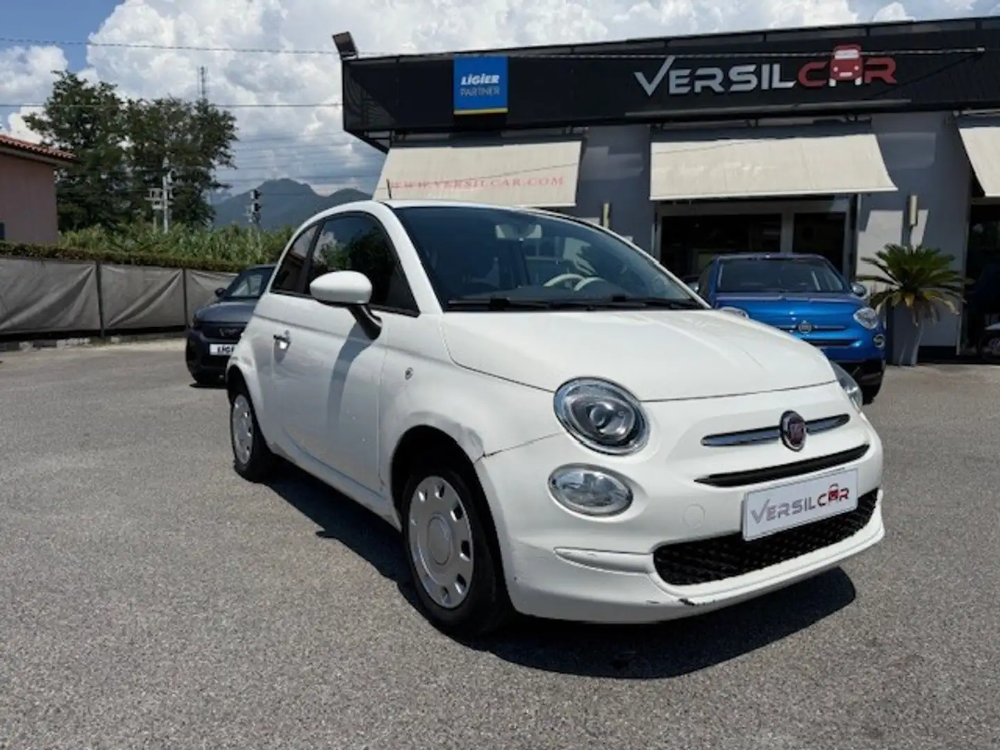 Fiat 500 1.2 Pop KM ORIGINALI 13.600 !!! Wit - 1