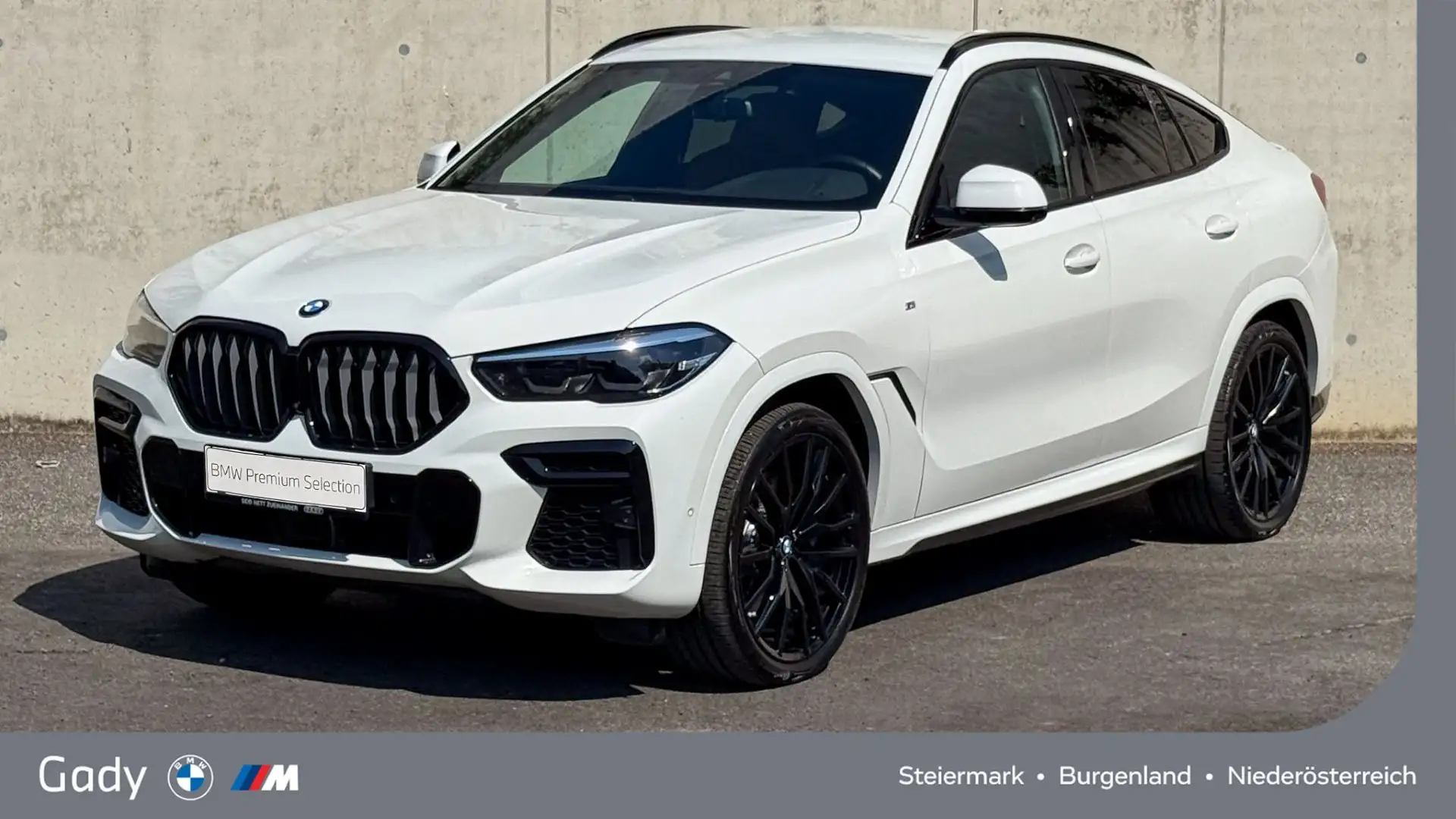 BMW X6 xDrive30d M-Sportpaket Weiß - 1
