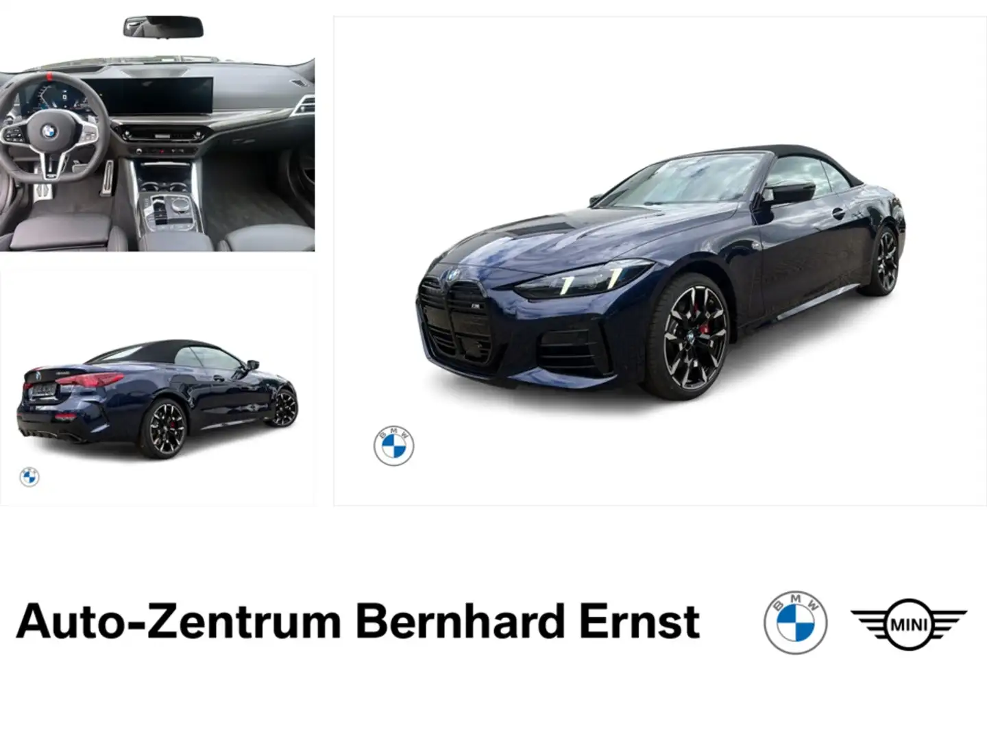BMW 440 M440i xDrive Cabrio Innovationsp. Sport Aut. RFT Blau - 1