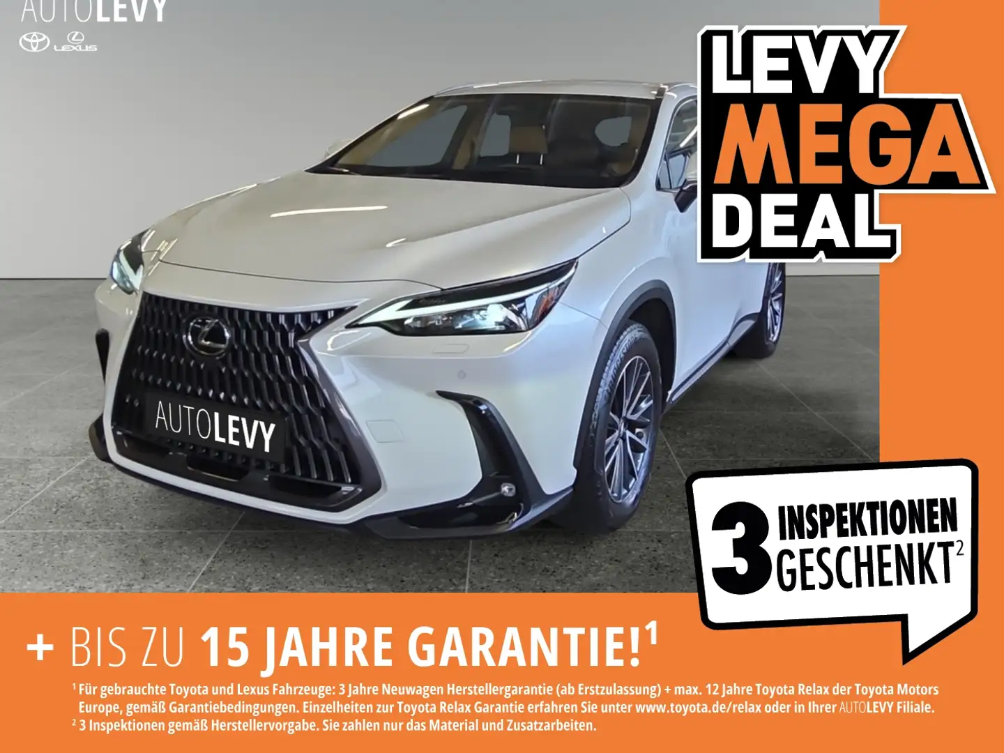 Lexus NX 350h Executive Line +Kamera+Leder+Headup+ Fehér - 1