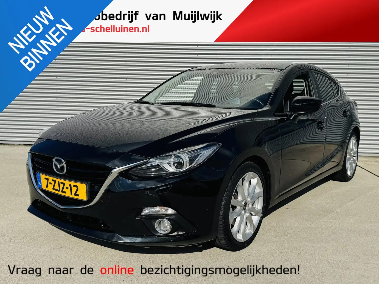 Mazda 3 2.0 GT-M Bose | Origineel NL geleverd | Stoelverwa Noir - 1