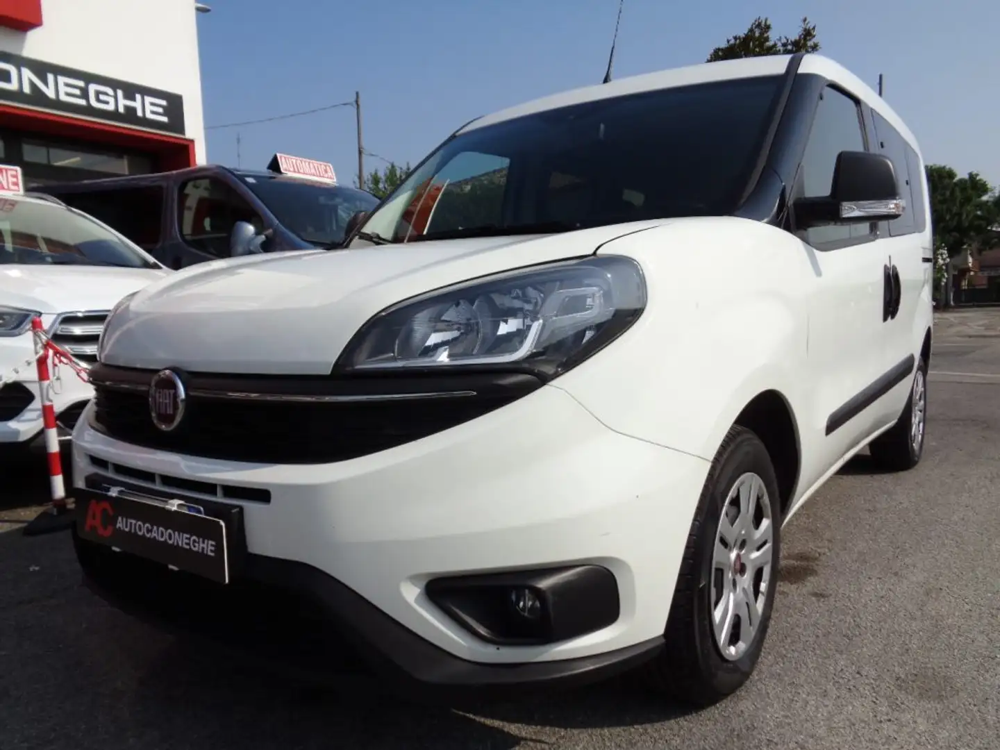 Fiat Doblo 1.6MJT N1 5 posti, KM CERTIFICATI FIAT, GARANZIA Bianco - 2