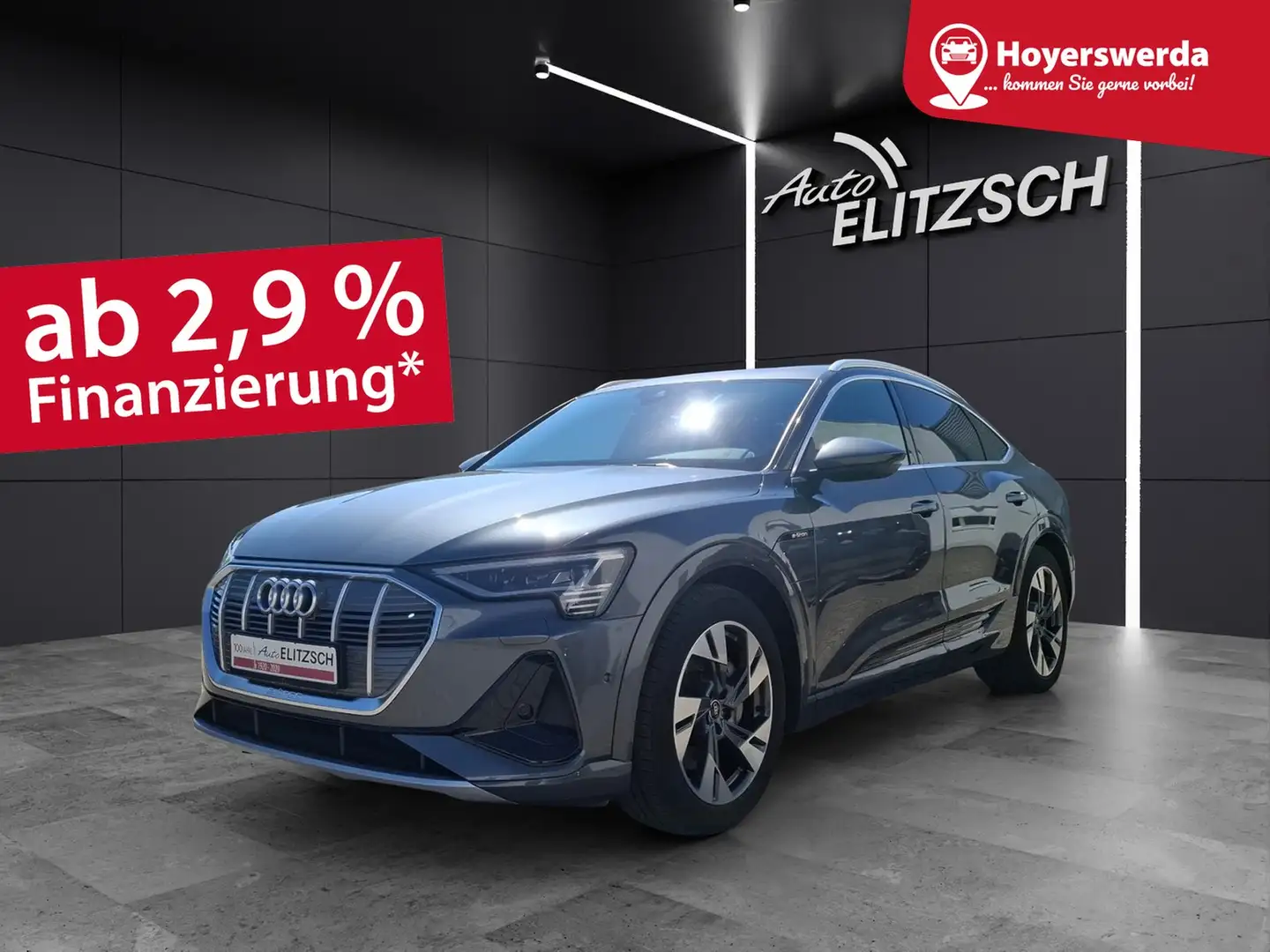 Audi e-tron Sportback 50 S line MATRIX LUFT ACC PANO Kamera... Grau - 1