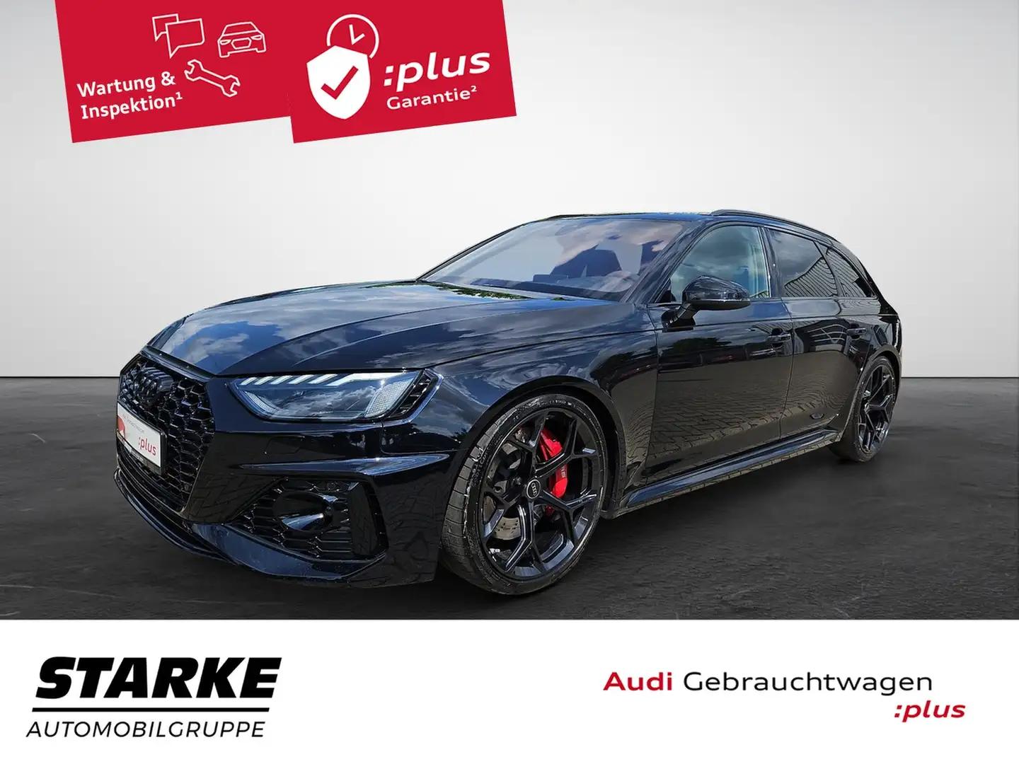 Audi RS4 RS 4 Avant TFSI tiptronic quattro NaviPlus Matr... Zwart - 2