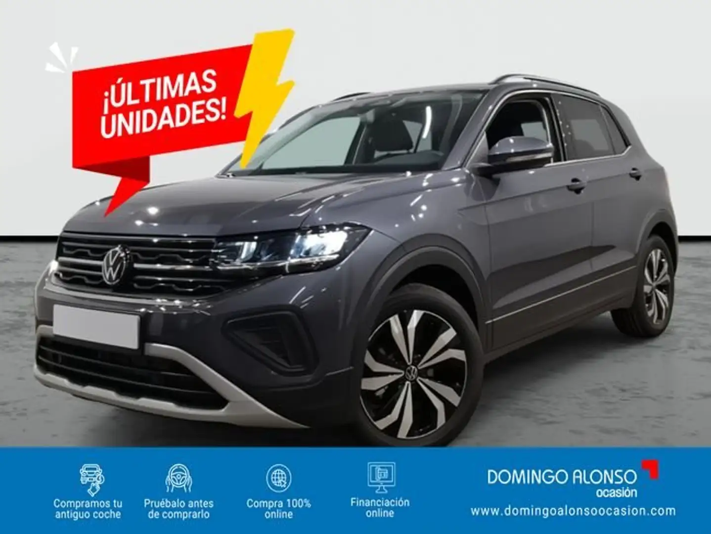 Volkswagen T-Cross Más 1.0 TSI 85 kW (116CV) DSG7 Gris - 1