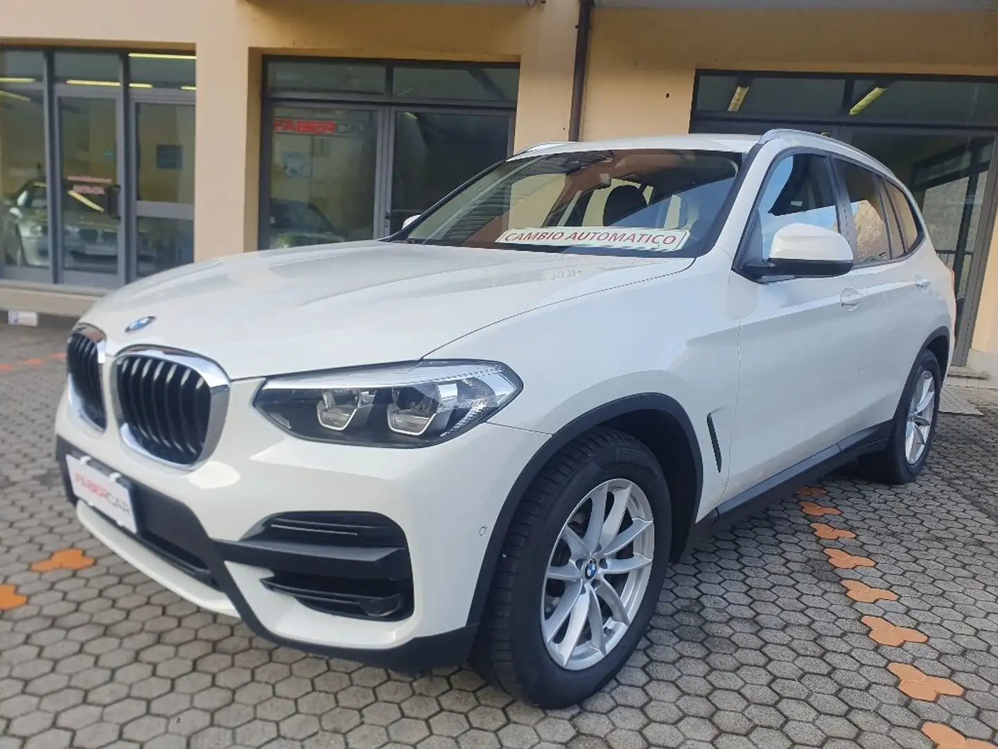 BMW X3 X-Drive 20d 190cv auto my19 Bianco - 1