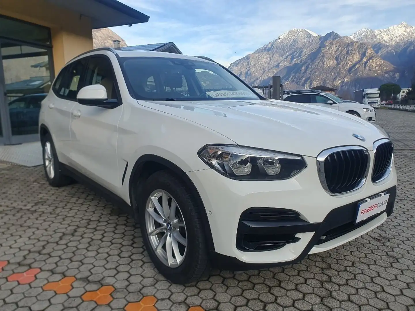BMW X3 X-Drive 20d 190cv auto my19 Bianco - 2