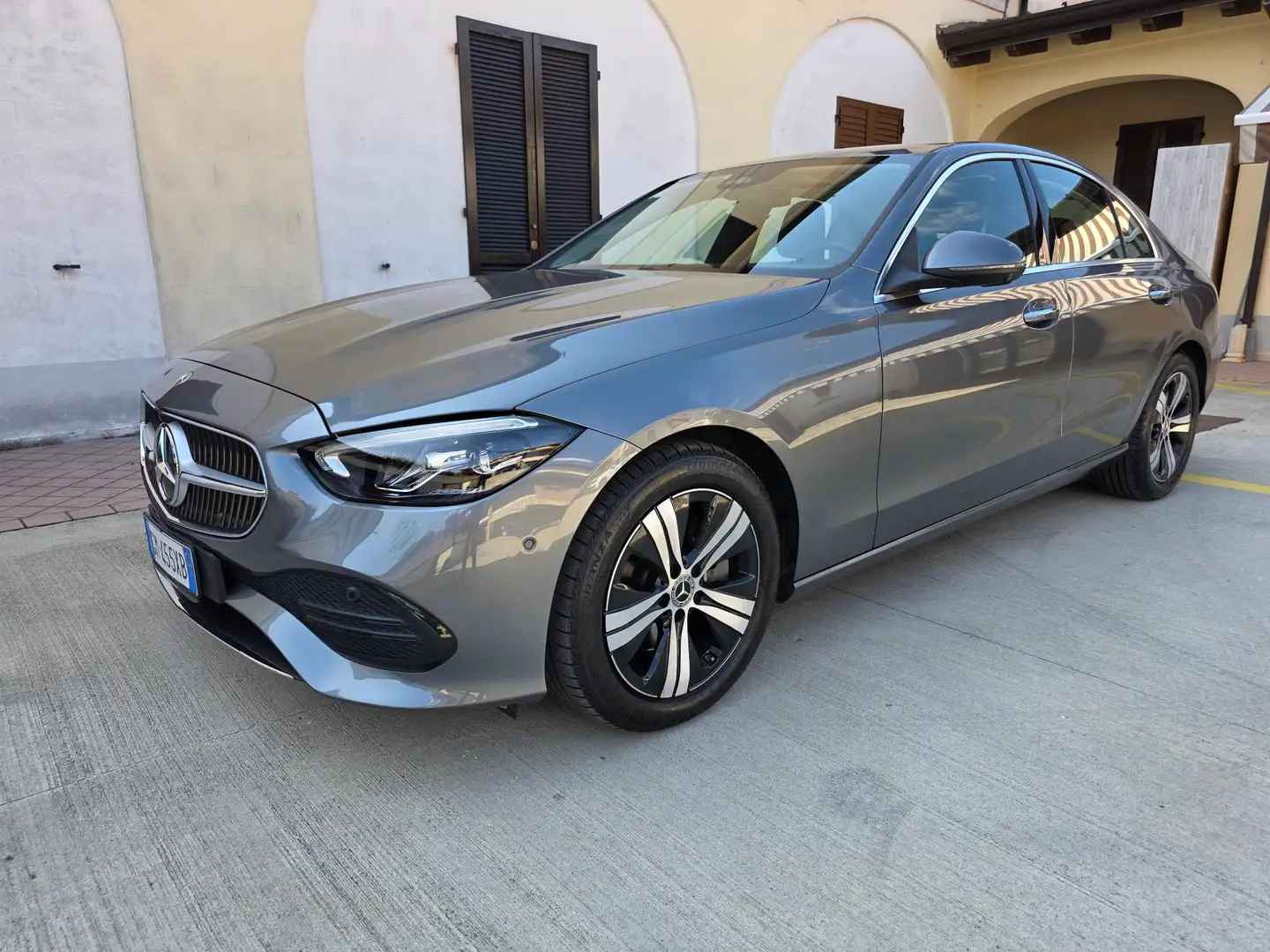 Mercedes-Benz C 220 C 220 d mhev Sport 4matic auto Gris - 1