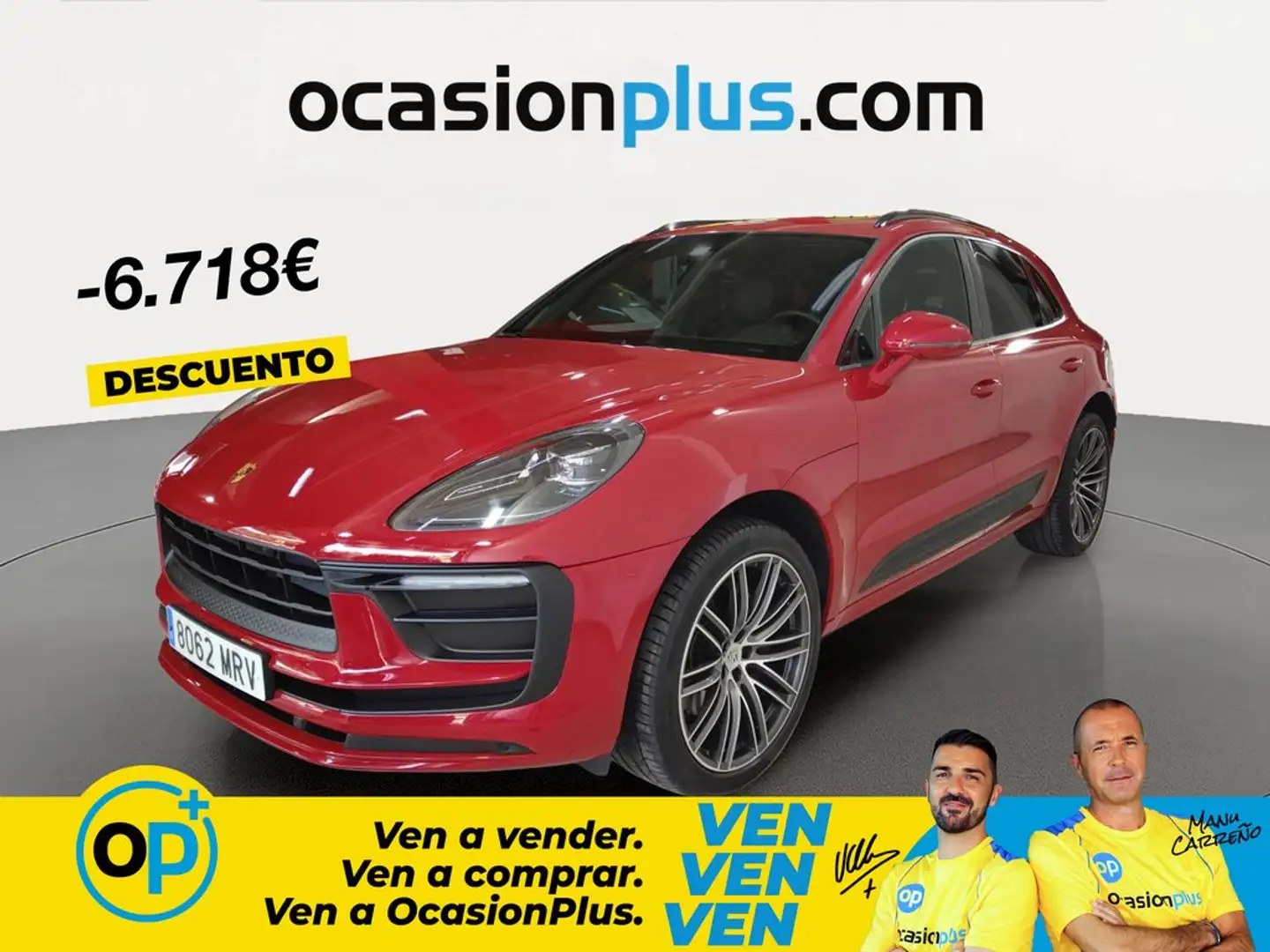 Porsche Macan Aut. Rojo - 1