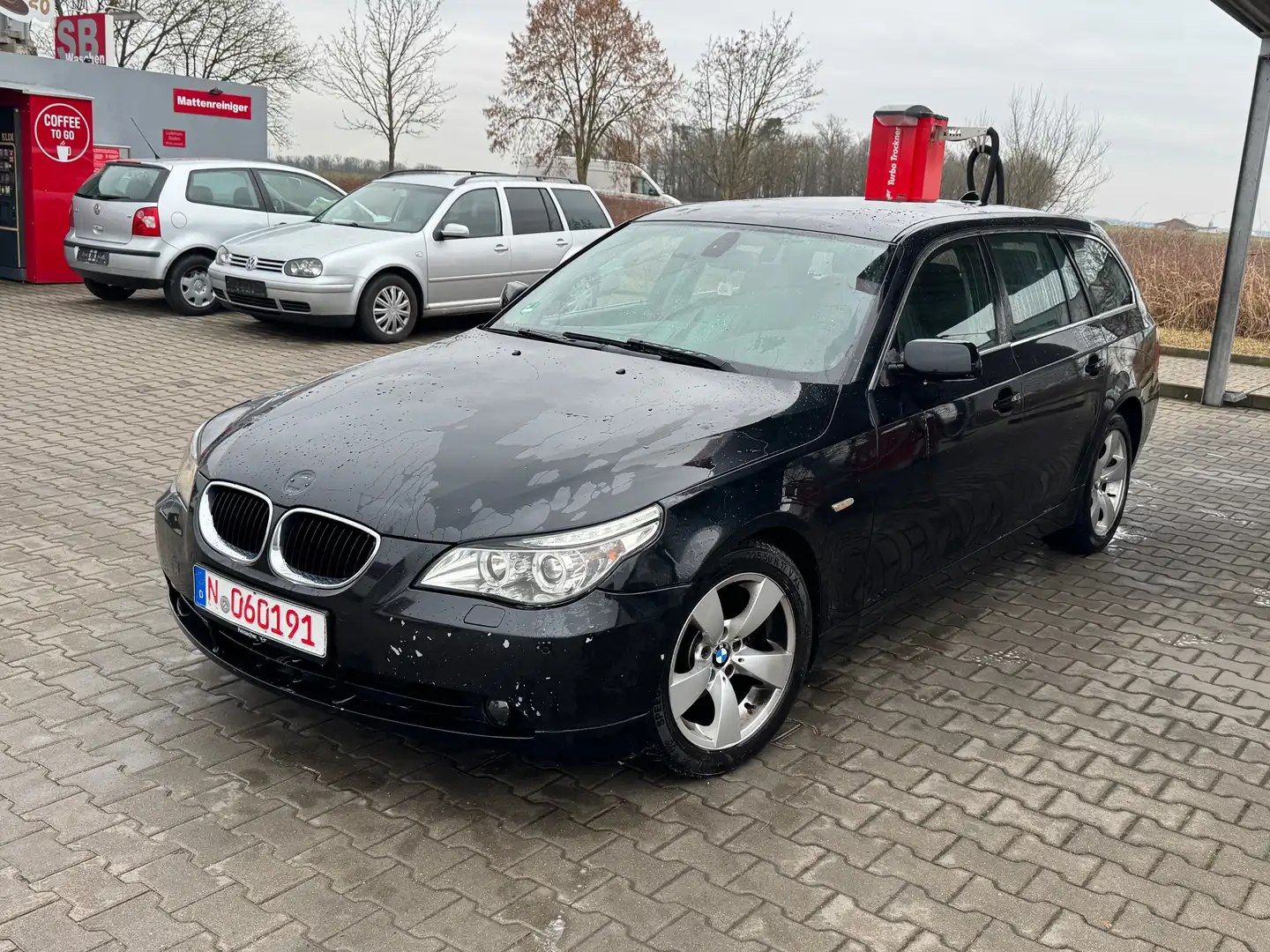 BMW 525 525d Touring Automatik Voll fahrbereit Negro - 1