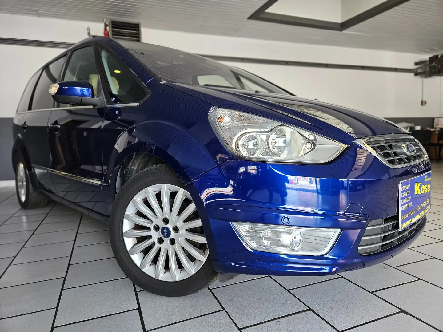 Ford Galaxy 16tdi//7PLACES//CUIR//NAVIGATION//GARANTIE Bleu - 2